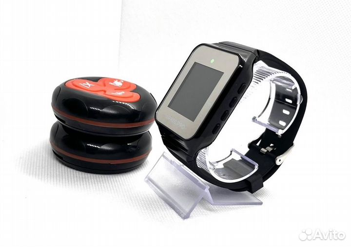 Кнопка вызова официанта с часами для кафе, баров