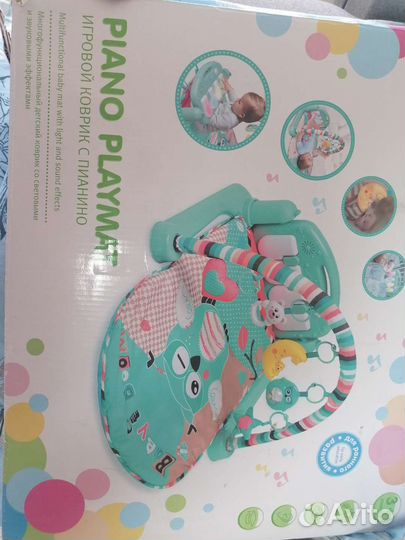 Игровой коврик с пианино