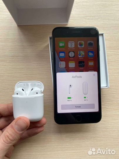 Беспроводные Наушники Apple AirPods 2 LUX