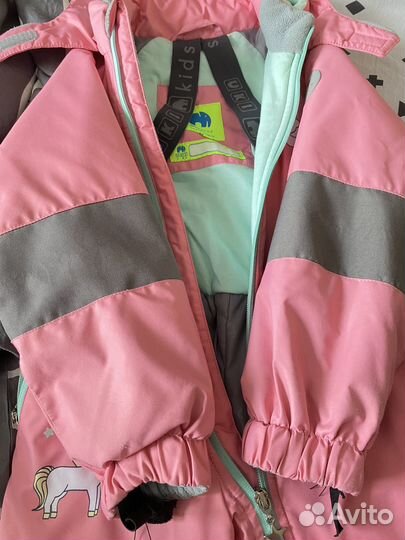 Комбинезон демисезонный для девочки 92