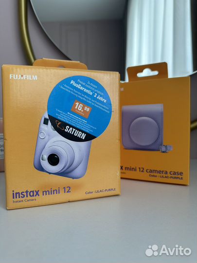 Фотоаппарат Instax Mini 12 + картриджи, Европа