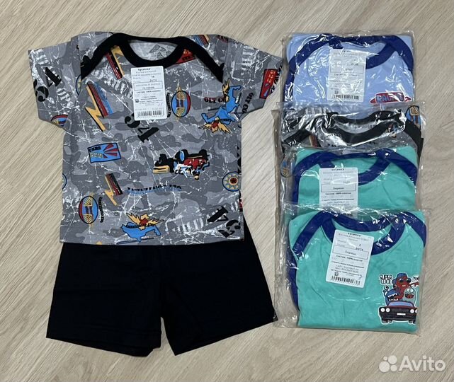 Летний комплект для девочки / для мальчика