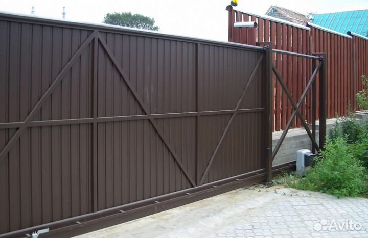 Ворота откатные профессионально