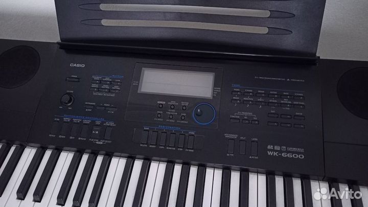 Электронное пианино, синтезатор casio WK-6600