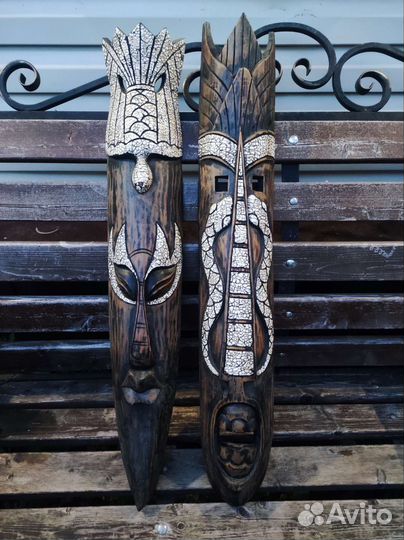 Африканская маска дерево