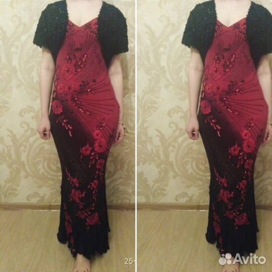 Вечернее платье в пол 42 44