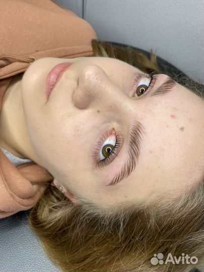 Ламинирование ресниц и бровей