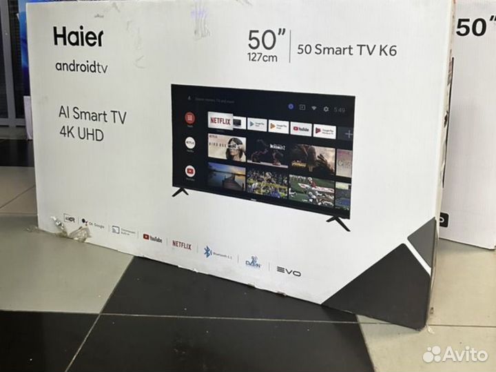 Телевизор Haier 50 Smart TV K6