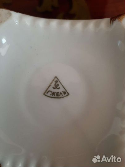 Самовар гжель,набор для специй лфз винтаж