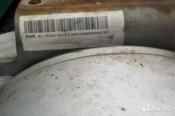 Глушитель основной MAN TGL 81151010412