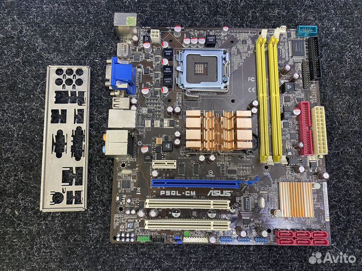 Материнская плата asus P5QL-CM 775 сокет DDR2