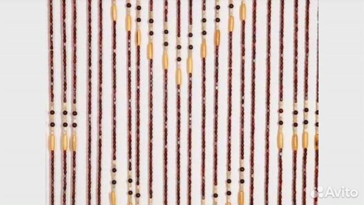 Занавес из дерева