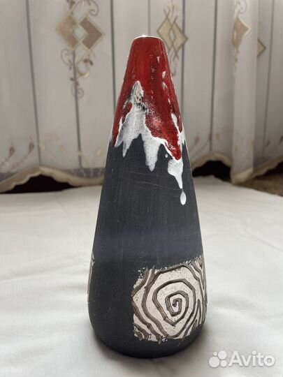 Керамическая ваза Вулкан