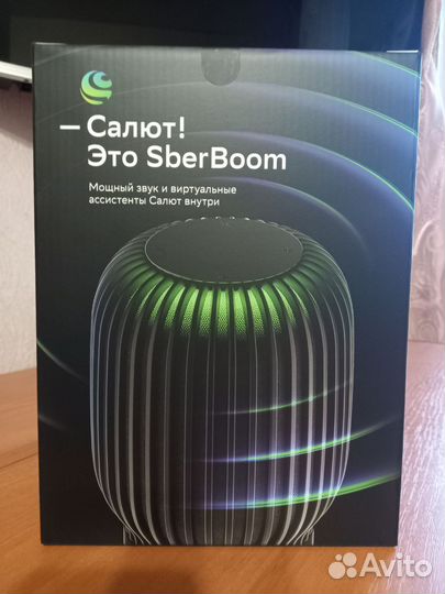 Телевизор + колонка sberboom