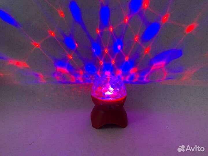 Диско шар. Bluetooth-колонка. RHD-199