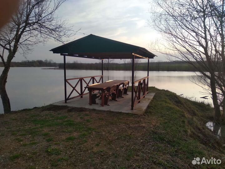 Рыбалка, беседки