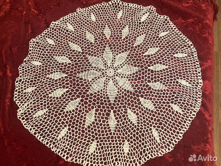 Салфетки вязанные больших размеров
