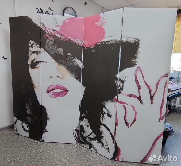 Ширма для салона красоты