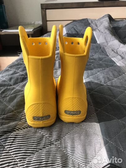 Резиновые сапоги crocs c9