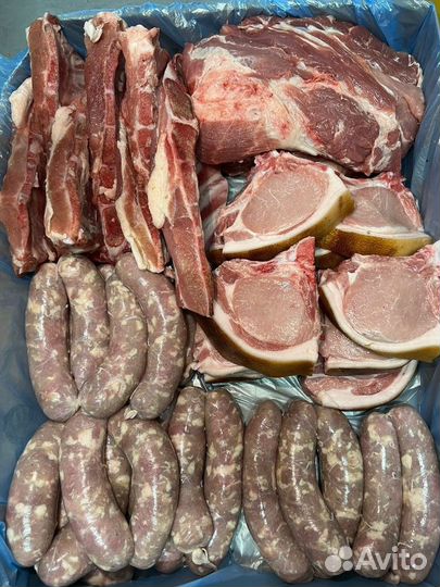 Мясной набор для шашлыка. Мясо свинина