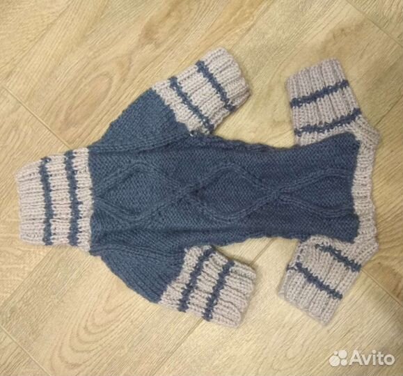 Вязаные комбинезоны для собак