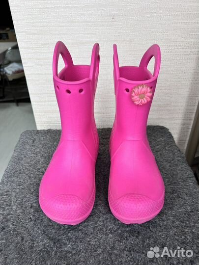 Резиновые сапоги crocs c 12