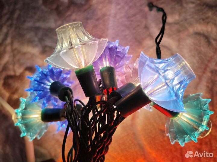 Гирлянда СССР (Плафоны в оттенках)