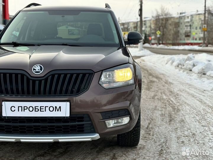 Skoda Yeti 1.6 AT, 2017, 94 500 км