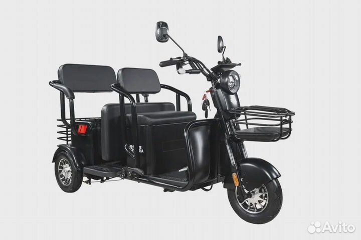 Электротрицикл white siberia sibtrike R 2000W 2023