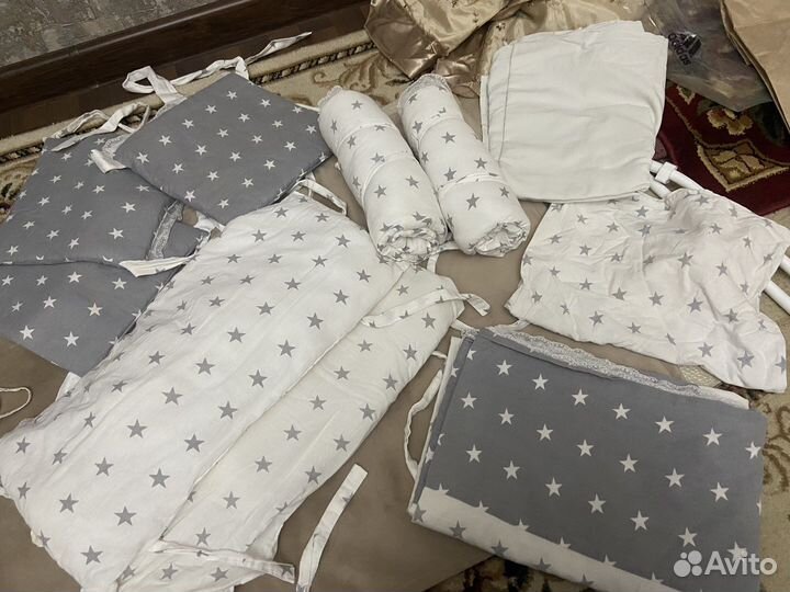 Постельный Набор в детскую кроватку