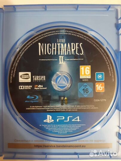 Little Nightmares 2 для ps4
