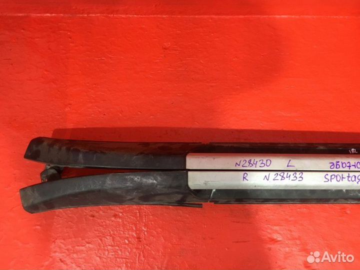 Рейлинг на крышу левый Kia Sportage KM D4EA 2007