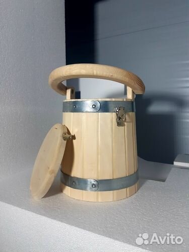 Кадка из липы 3 л