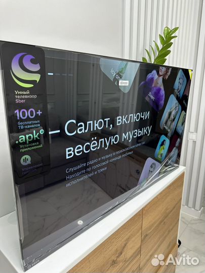 Телевизор sber 43(109 см) FullHD, SMART tv новый