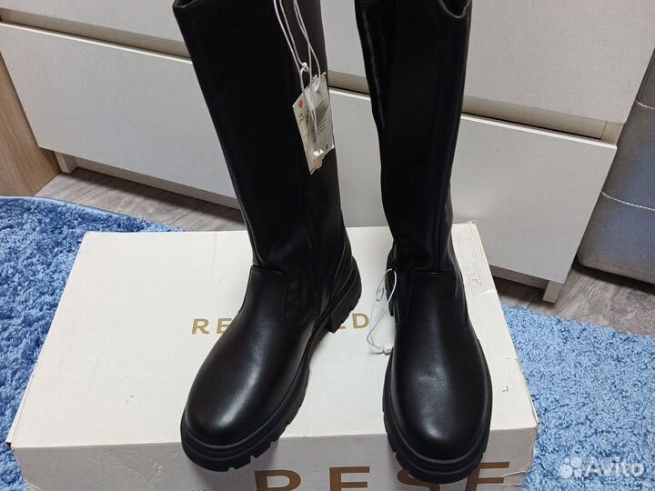 Сапоги новые reserved p.38(24 см)