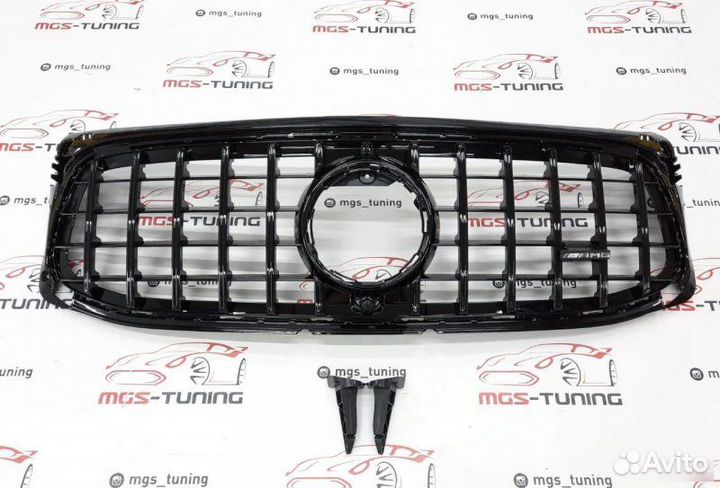 Решетка Mercedes GLB X247 GT-Black для AMG