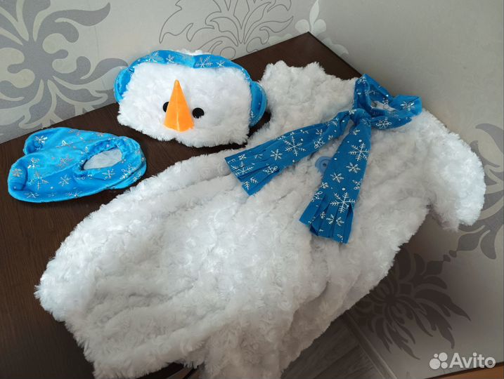Костюм снеговичка детский