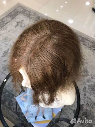 Накладка из волнистых волос