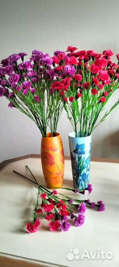 Ветка кустовой гвоздики