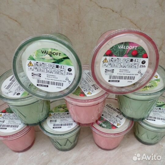 Ароматизированные свечи IKEA