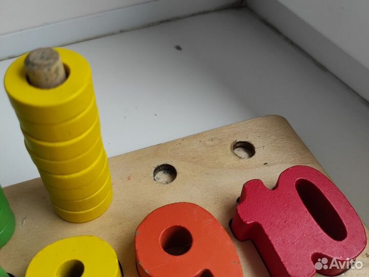 Развивающий деревянный сортер Монтессори