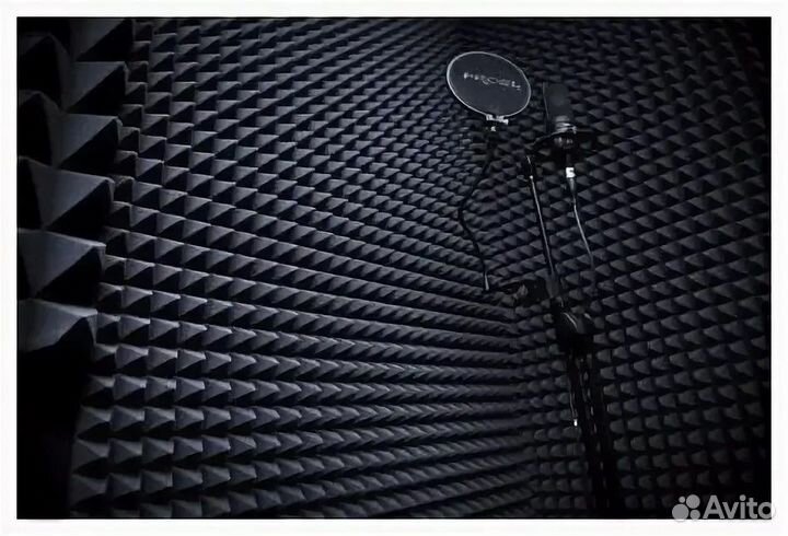 Акустический поролон, шумоизоляция (ппу)