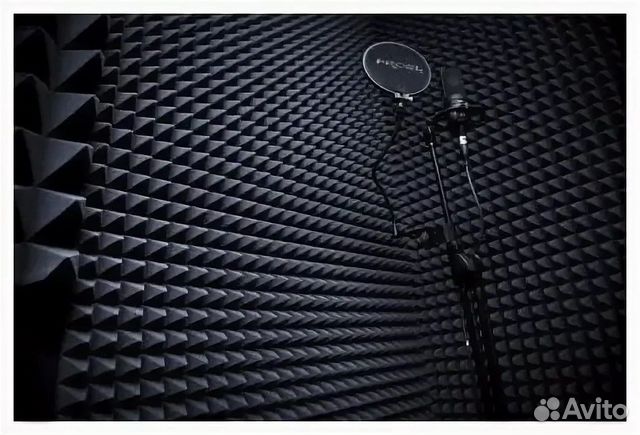 Акустический поролон, шумоизоляция (ппу)