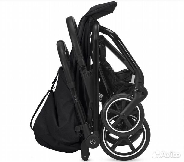 Коляска детская Cybex Eezy S+ 2 black Moon black