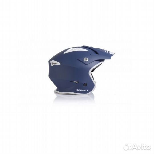Мотошлем Acerbis JET-aria Blue-4