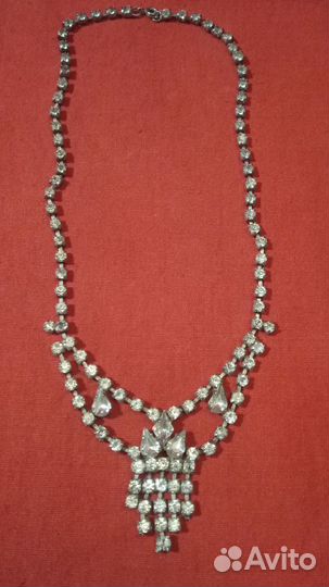 Колье 2 шт. Чехословакия