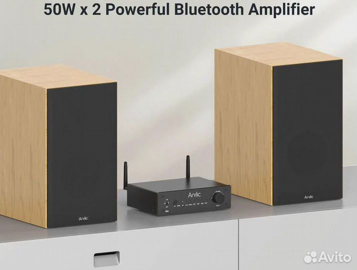 Стереоусилитель с Bluetooth Arylic B50