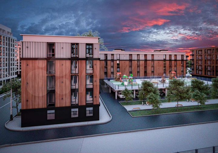 2-к. квартира, 42 м², 1/5 эт.