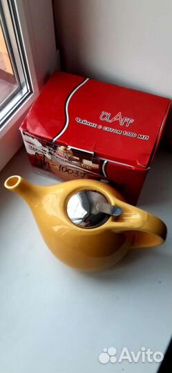 Заварочный чайник с ситом