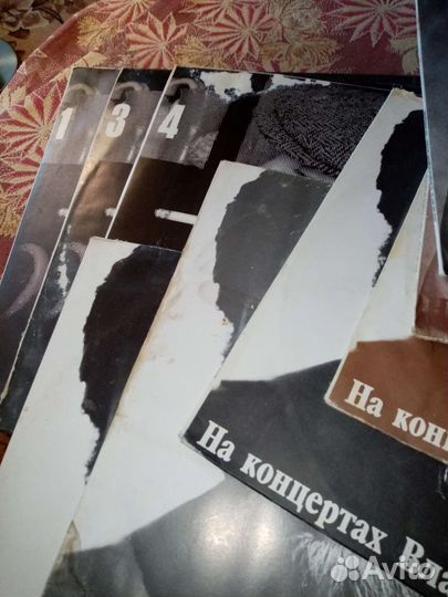 На концертах Владимира Высоцкого 10 штук